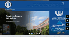 Desktop Screenshot of okan.edu.tr